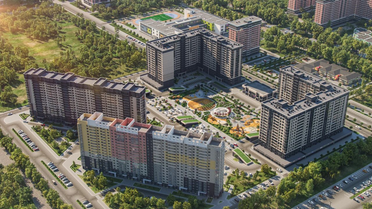 Генплан жилого комплекса