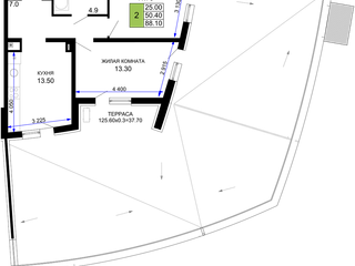 2-к квартира · 88,1 м²