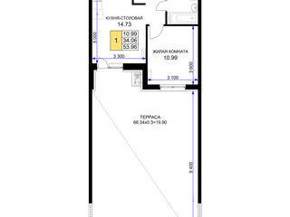1-к квартира