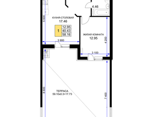 1-к квартира