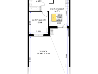 1-к квартира