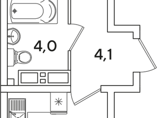 1-к квартира